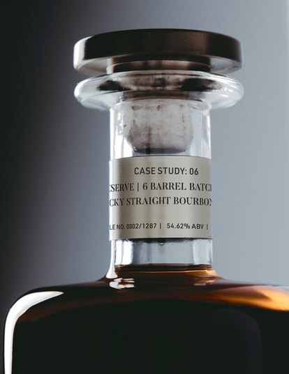 Frank August Case Study: 06 Legacy Reserve 6 Barrel Batch Kentucky Straight Bourbon